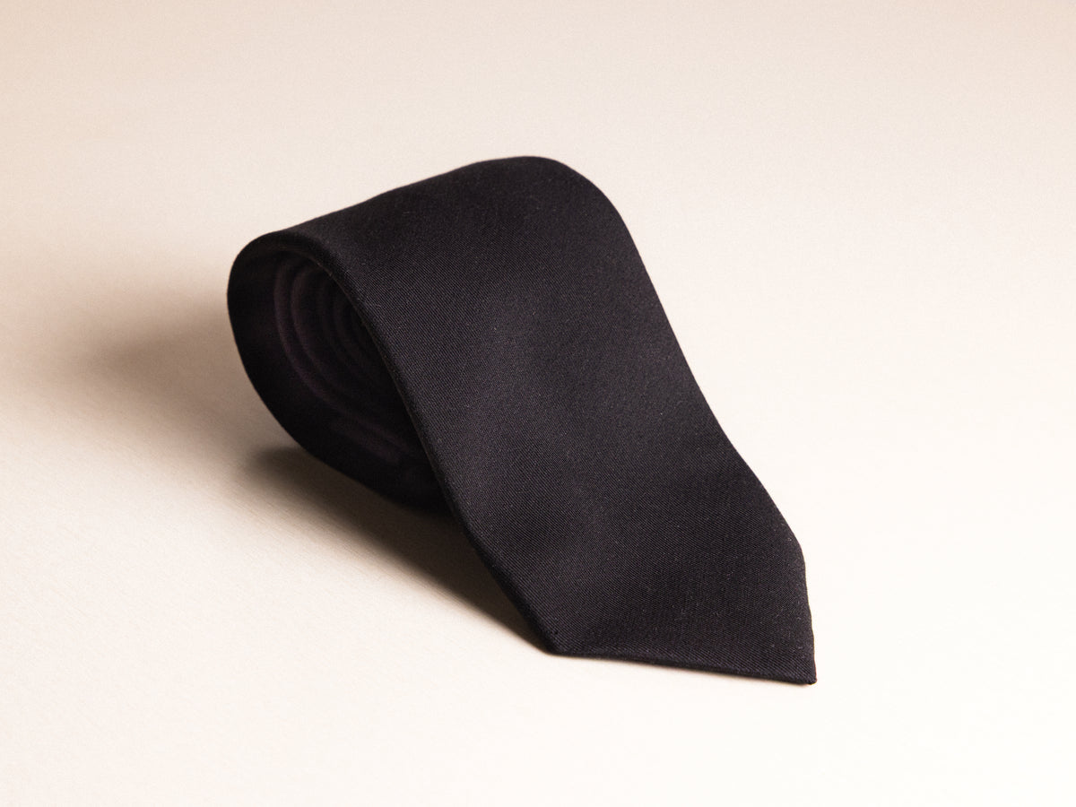 Shappe Black Shappe Silk Tie