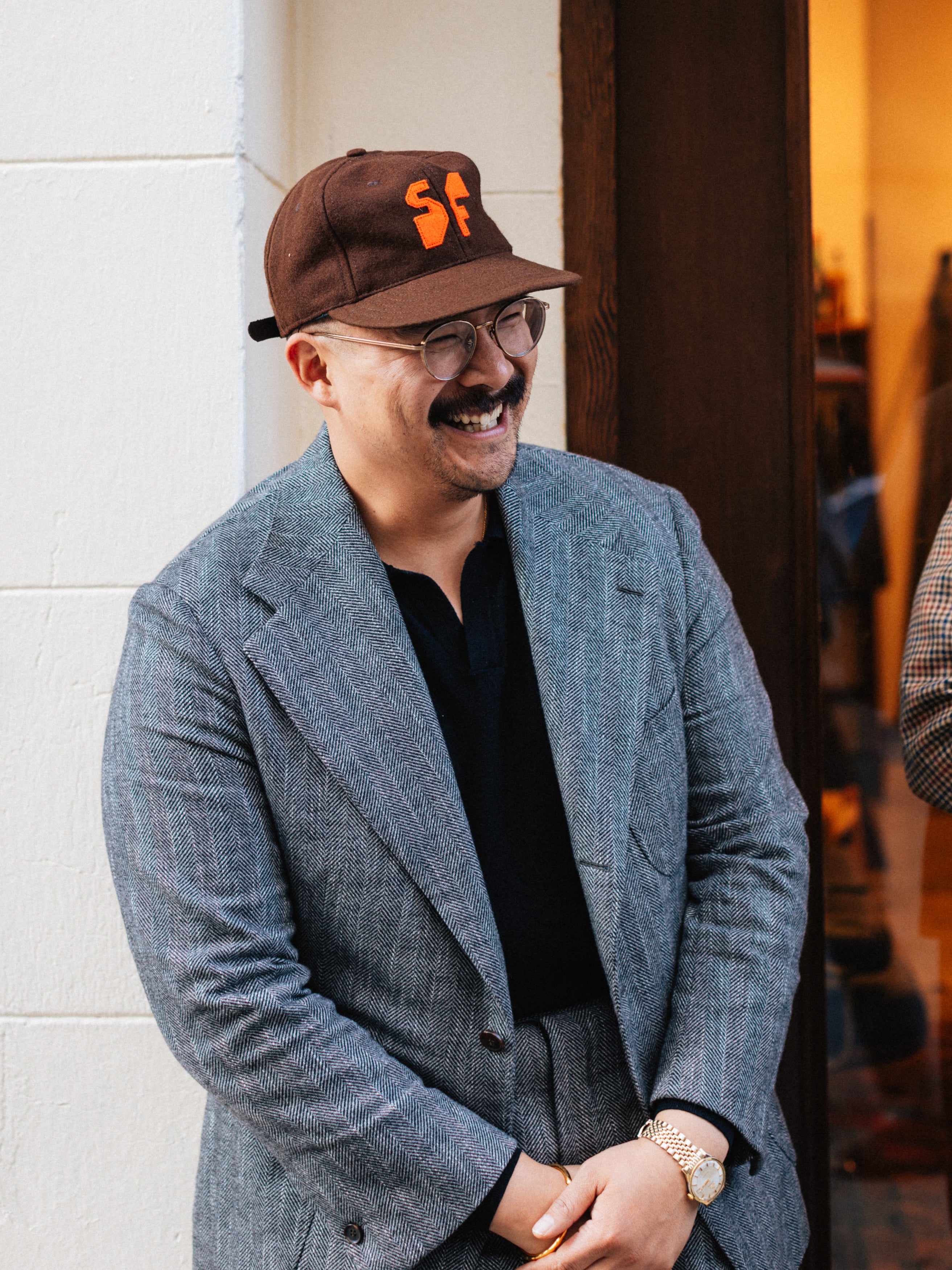 Jeffrey Sincich Brown SF Baseball Cap - 6 Panel