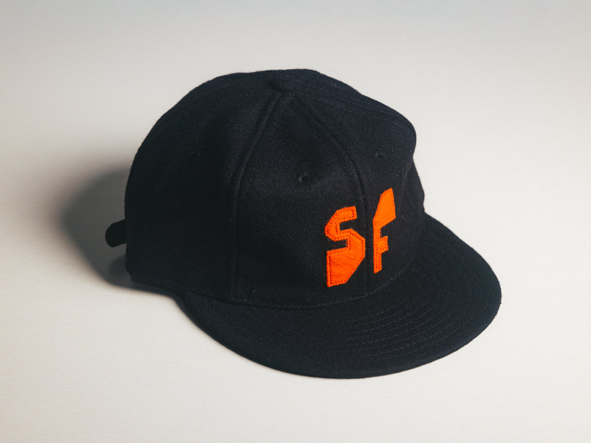Jeffrey Sincich Black SF Baseball Cap - 6 Panel