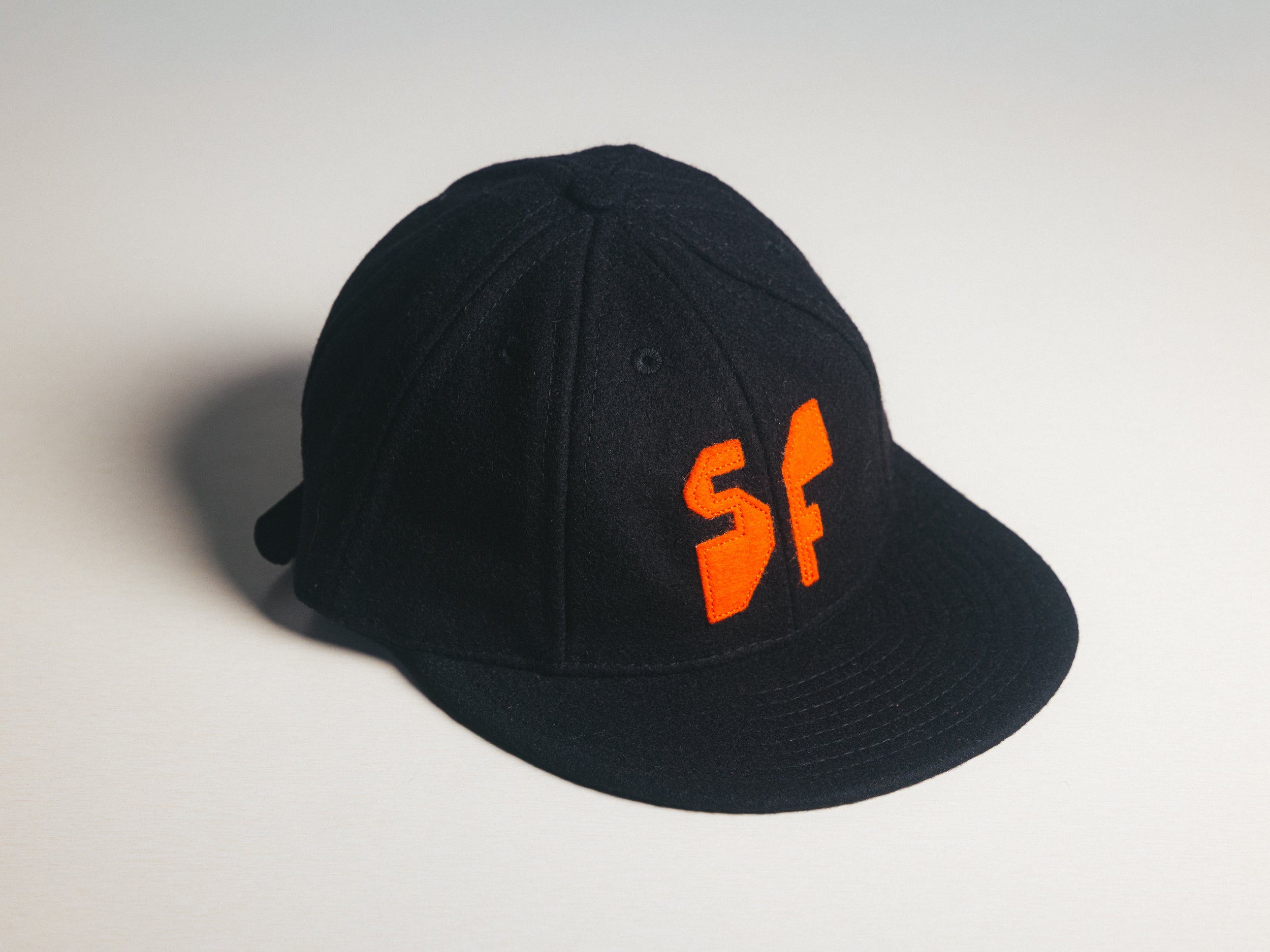 Jeffrey Sincich Black SF Baseball Cap - 8 Panel