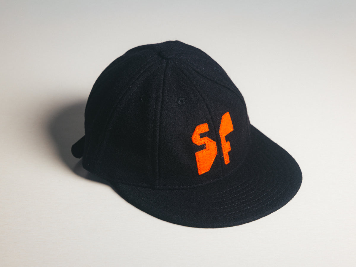 Jeffrey Sincich Black SF Baseball Cap - 8 Panel