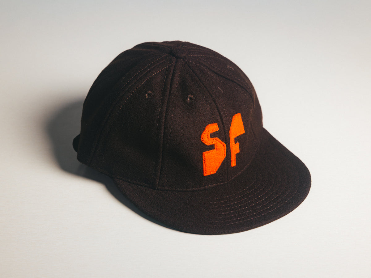 Jeffrey Sincich Brown SF Baseball Cap - 8 Panel