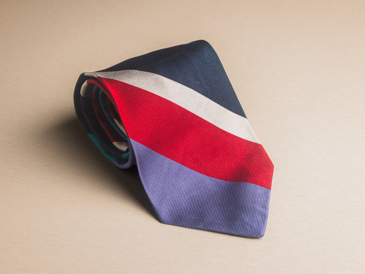 Ralph Lauren Multi Colored Striped Tie