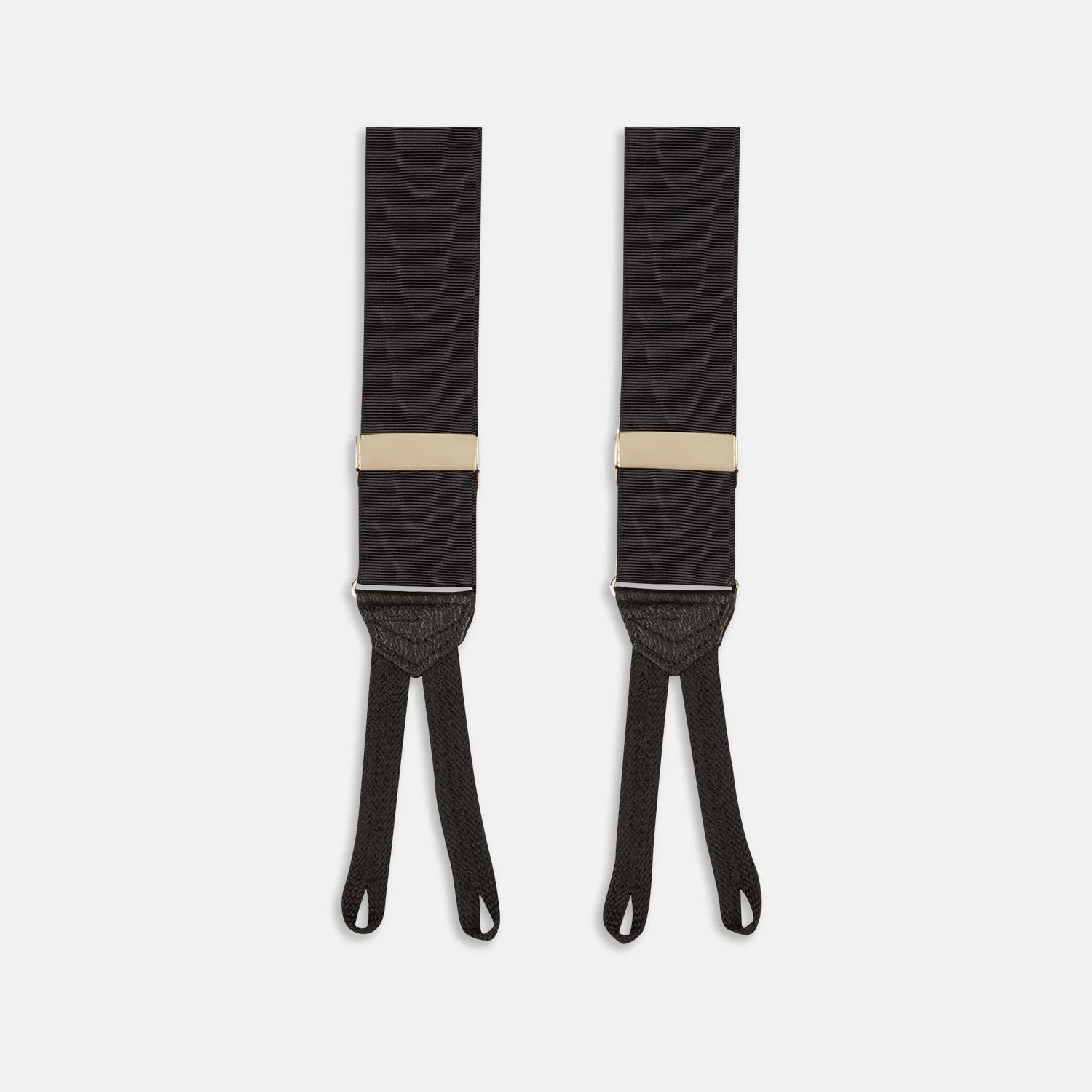 Black Moiré Brace (Gold)
